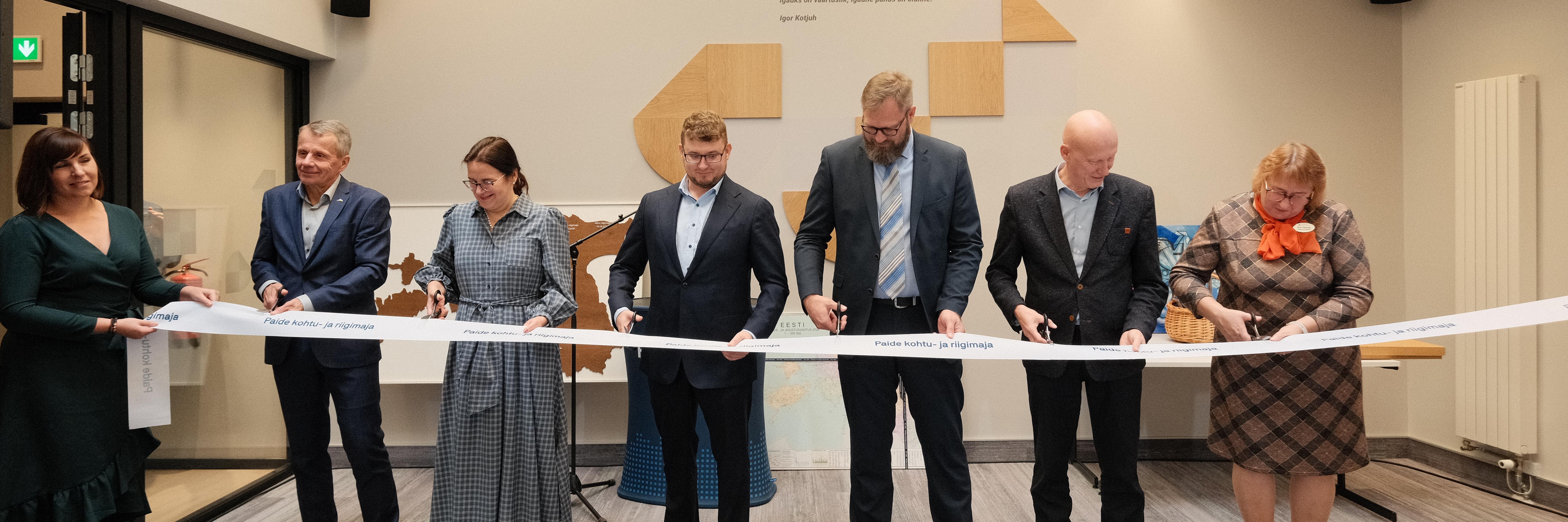 Paide kohtu- ja riigimaja avamine. Foto: Hendrik Osula